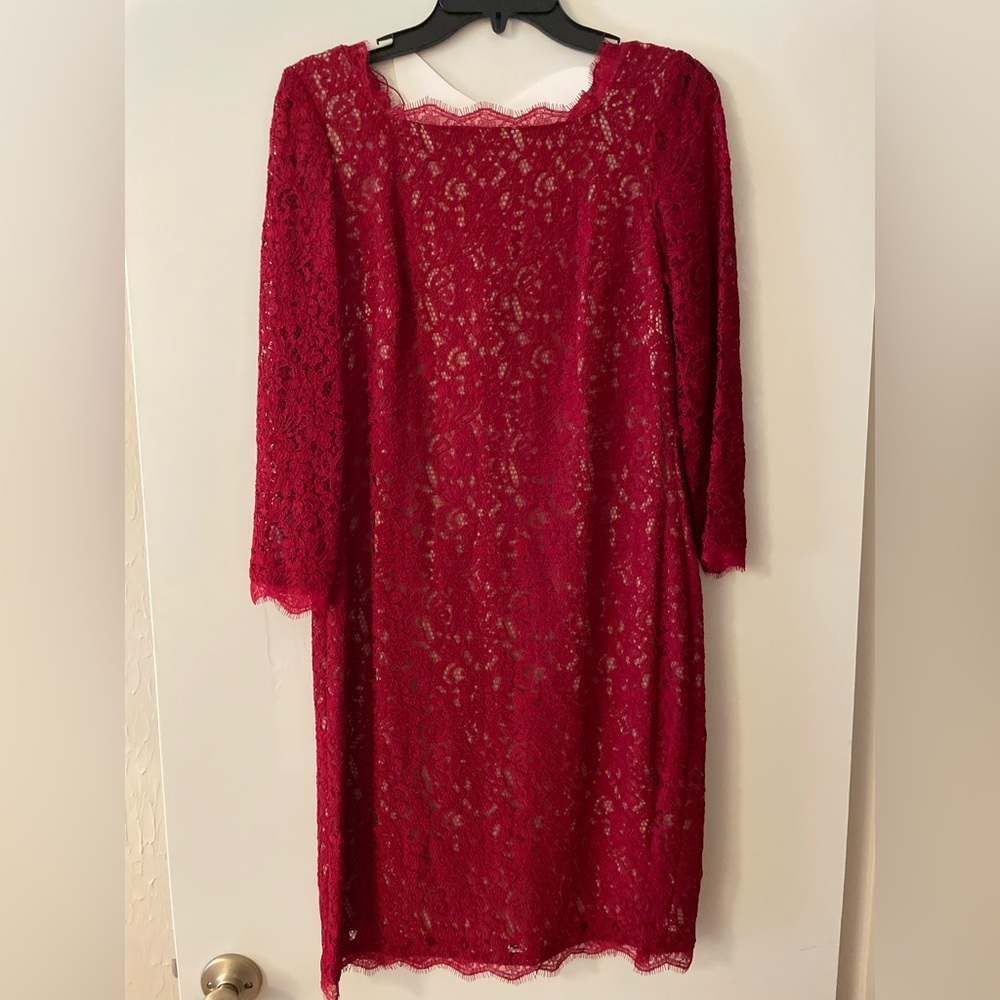 Adrianna Papell lace dress